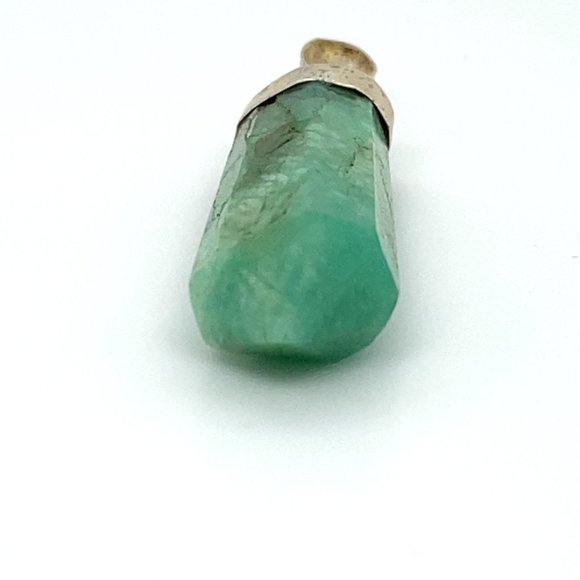 Amazonite 22.00ct Solid 925 Sterling Silver Pendant - Picture 9 of 11